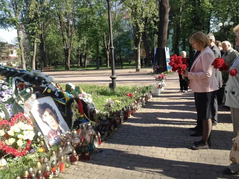 Ольга Богомолець в Івано-Франківську 