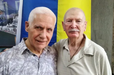 А. Русін і В. Лисенко. 17.07.2021 р.