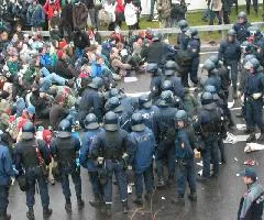 Тбілісі. Поліція проти студентів