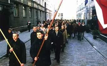 16 березня, Рига. Марш легіонерів