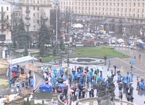 Акції протесту на Майдані Незалежності. Відеотрансляція ТСН (оновлено)