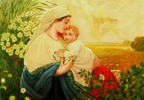 Адольф Гітлер. «Мати Марія» (1913), полотно, олія.