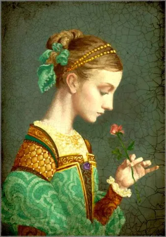 Перша троянда (First Rose). Художник Джеймс Крістенсен (США)