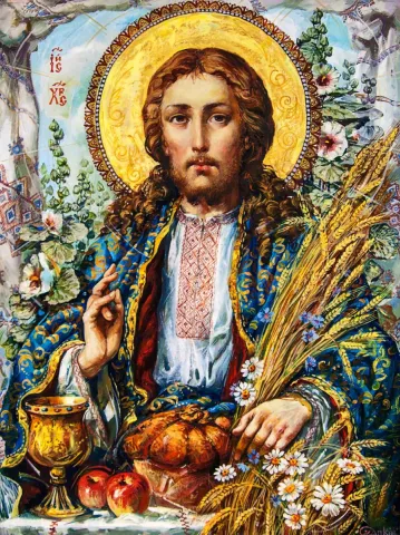 Ісус Хрестос (художник Олександр Охапкін)