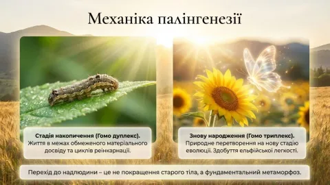 Від гусені до метелика, від людини до вічно молодого ельфа