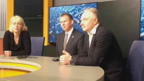 У студії в литовському Таураґє