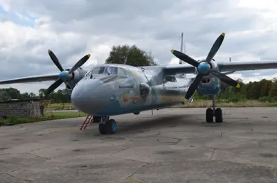 Літак. АН-26, на прізвисько «Везунчик», здійснив перший політ в Борисполі і скоро відправиться на Схід
