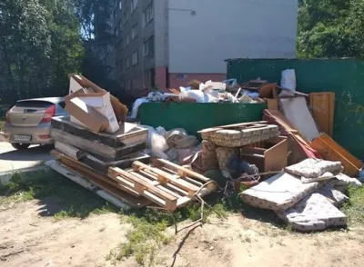 Мусор? Не проблема! Быстрый вывоз хлама и старой мебели в Киеве