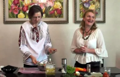 Ірина Чорна і Наталка Недосєко
