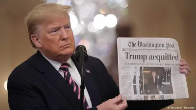 Президент США Дональд Трамп відзначив своє виправдання
