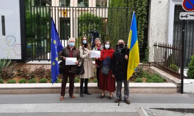 Французька спеціяльна група під амбасадою ФРН у Парижі 30/04/2021