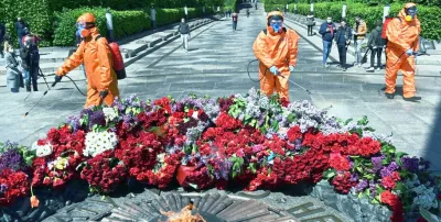 Ковідний ритуал у Києві 