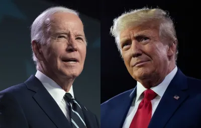 Джо Байден і Дональд Трамп