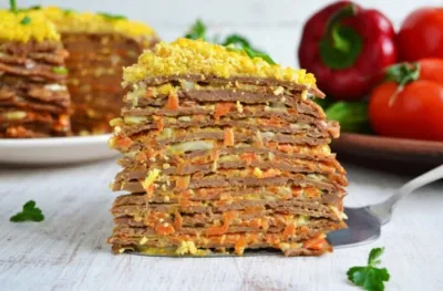 Як приготувати печінковий торт: покроковий гайд