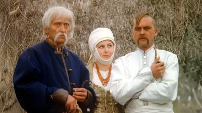 Кадр з фільму «Пропала грамота». Кіностудія ім. Довженка, 1972