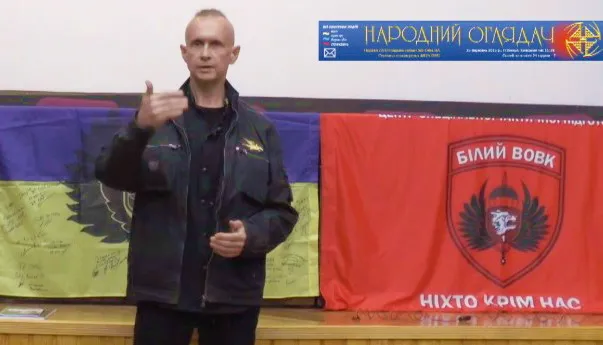 Ігор Каганець на зустрічі з сучасними козаками - добровольцями і волонтерами