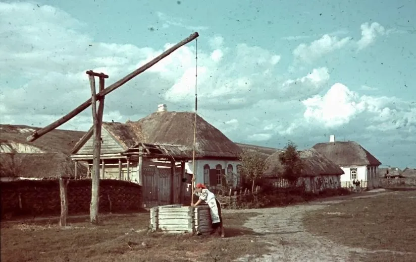 Український хутір 1942 року.