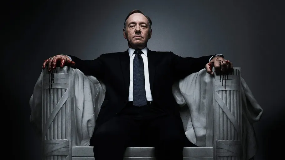 «Картковий будинок» (House of Cards, 2013–2018) – серіал про корпоративних психопатів